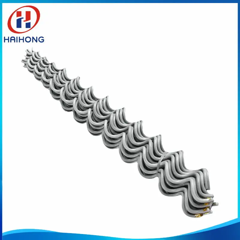 PVC plastic helical spiral vibration damper