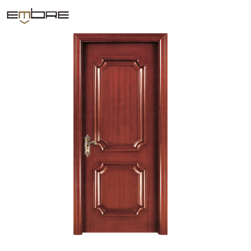 Hot sale wooden front door arabic design wooden door