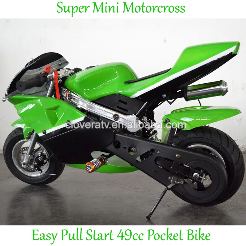 High Speed Gas Power Mini Motor 49CC Pocket Bike