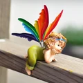 11CM Tinkerbell Fairy Action figure Adorable Tinker Bell Fashion doll Kids Girls Christmas Gifts