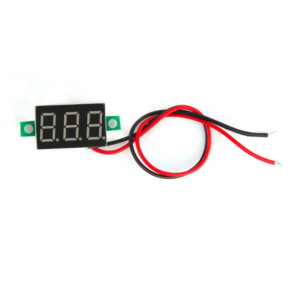 Popular LCD digital voltmeter ammeter voltimetro Red LED Amp amperimetro Volt Meter Gauge voltage meter DC