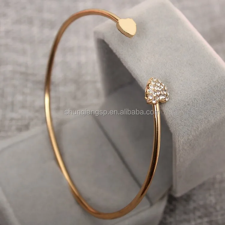 2018 Alibaba hot sale fashion rose gold bracelet for women