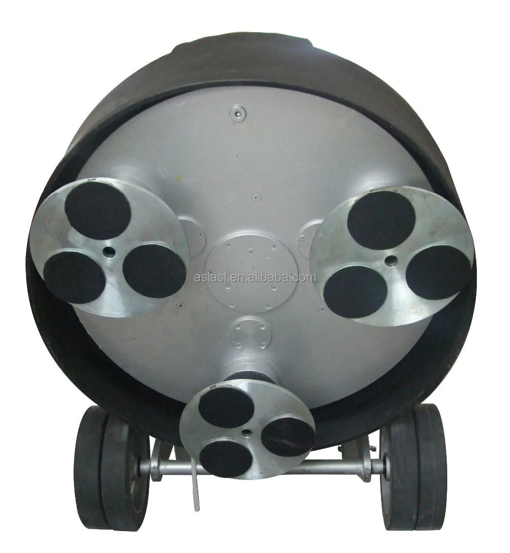 ASL-T8 New condition and12 heads 650MM Grinding Width Gear Driving Planetary Disc Floor Grinder with Nozzle and LED manufacture