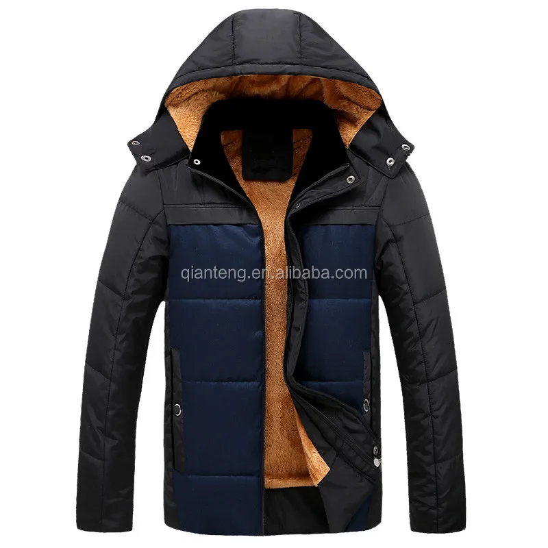 
Brand Heavy Luxury Adult Wholesale Fur Blank Winter Coat Parka for Men 
