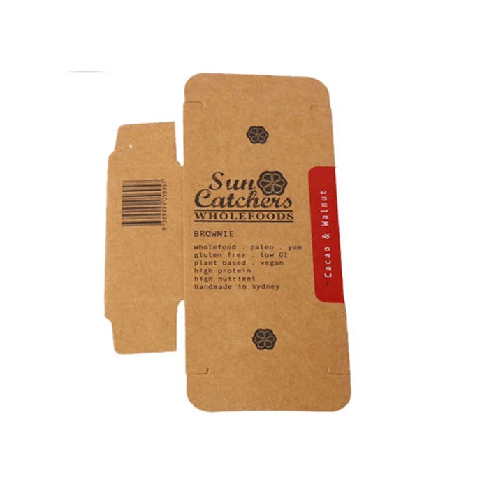 Packaging Brown Kraft Two Tuck End Small Gift Box Custom Kraft Paper Box/Kraft Box