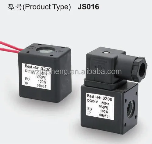 Low DC24V pneumatic valve price,connector Solenoid Coil,hydraulic solenoid valve coil