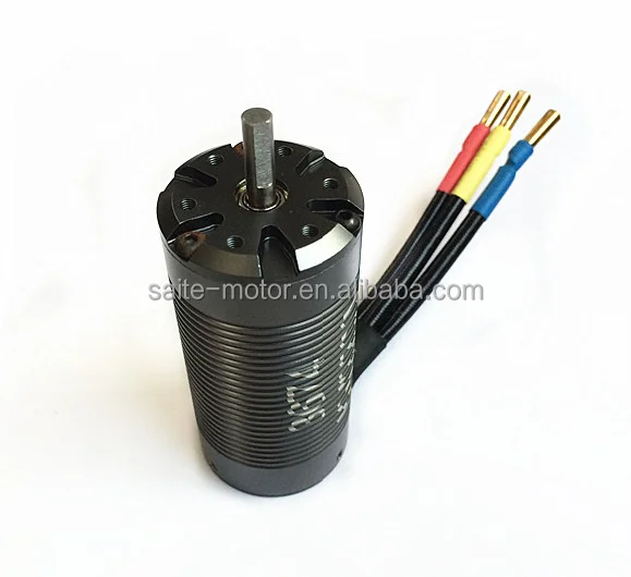 Powerful electric car motor 3674 KV2770 2 Pole 1:10 scale dc brushless motor for rc toy car/boat