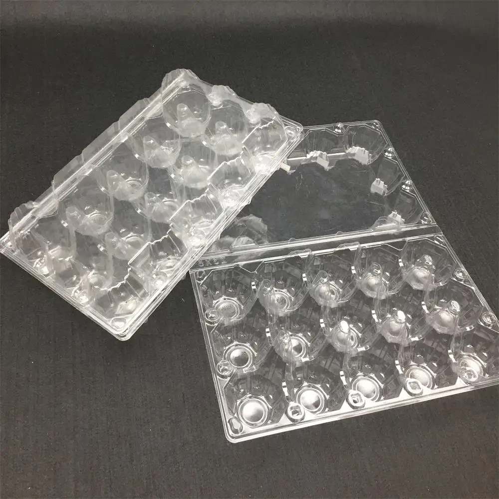 Blister Process Type Egg Tray amazon Plastic Egg Tray 15 for Sale