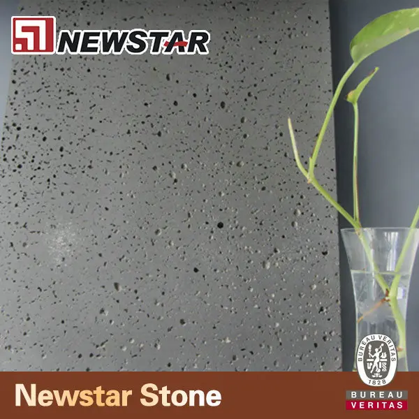 60X60 honed lava rock tile bali lava stone