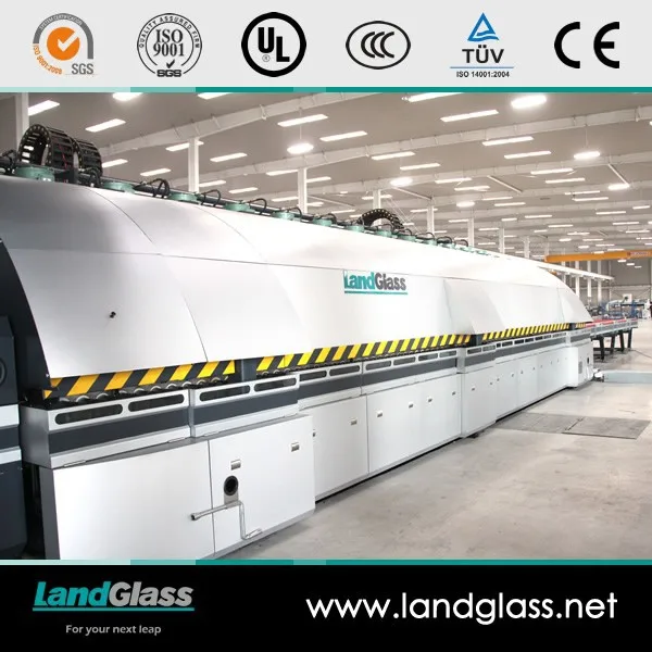
LandGlass Forced Convection Flat Toughened Glass Furnace/ Glass Toughening Machine 