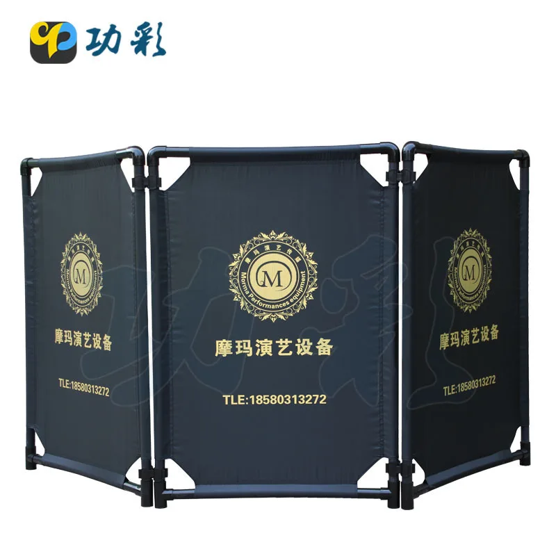 Portable Durable Folding Escalator Repair Maintenance Construction Barricade Logo Customization Elevator Safety Barricades