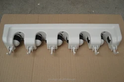 5 slots 6 hooks mop and broom holders