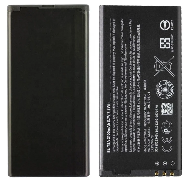 BL-4UL Wholesale Original 3.7V 2100mAh mobile phone battery For Microsoft Lumia 550 650 850 1030 1330 For Nokia Li-ion Battery