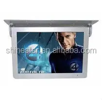 metal casing 15 Inch LCD vehicle bus digital billboard signage with mounting bracket