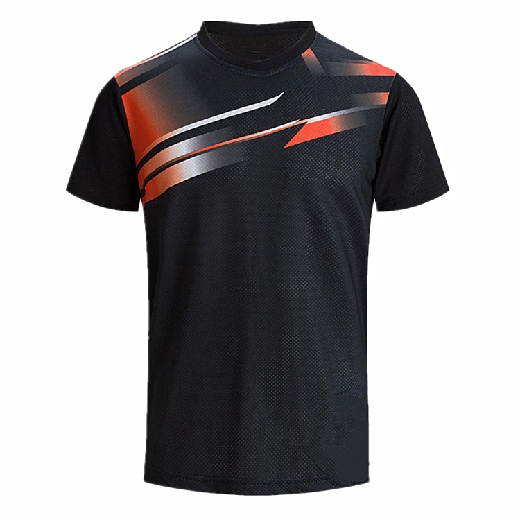 Newest fashionable wholesale badminton uniforms top quality dry fit badminton jersey