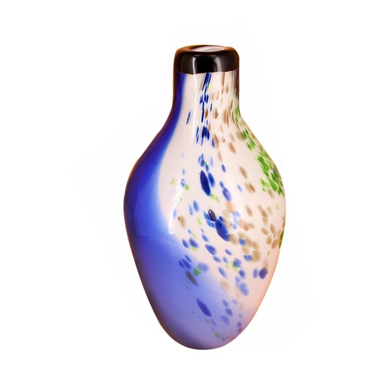 Murano blown glass flower vase