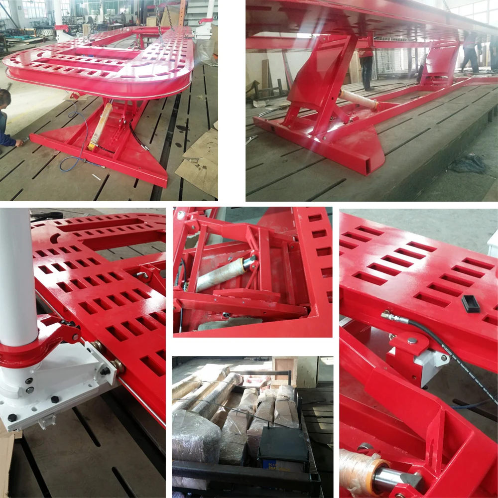 Car bench auto body frame machine/car chassis straightening basic correction car dent puller rack