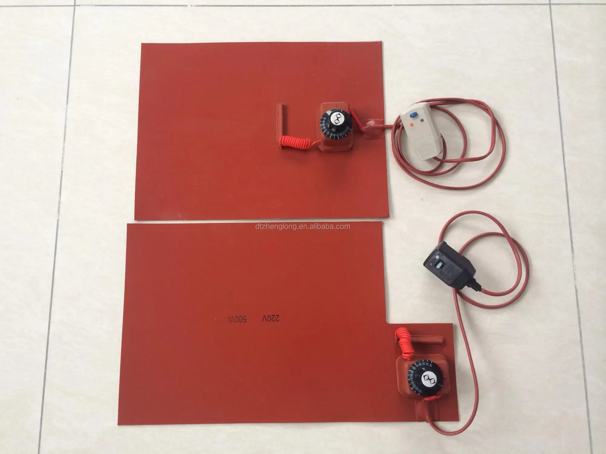 Industrial custom flexible silicone rubber heater heating pad 12v heating