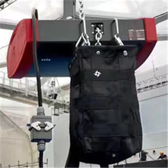 LX8 099 mini portable electric chain hoist or electric chain winch for lifting truss and light and led