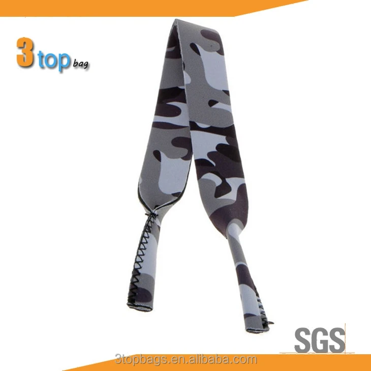 Trendy Neoprene Eyeglasses Neck Strap Lanyard Neck Cord Sunglasses Camouflage Glasses Strap Attachment