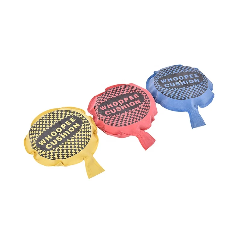 wholesale rubber mini whoopee cushion custom print for April Fool Day