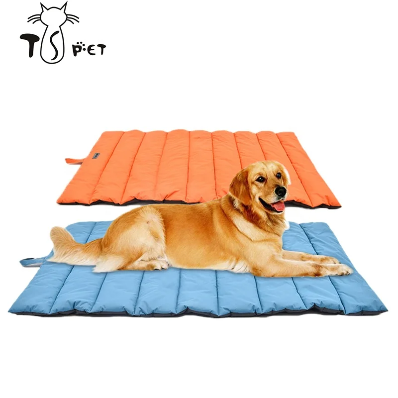 Wholesale Pet Supplies Foldable Cozy Roll-up Dog Sleeping Bed Pet Mat With Oxford Fabric