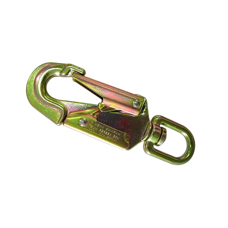 New design CE climbing carabiner heavy duty swivel trigger snap hook High quality Swivel Snap Hook