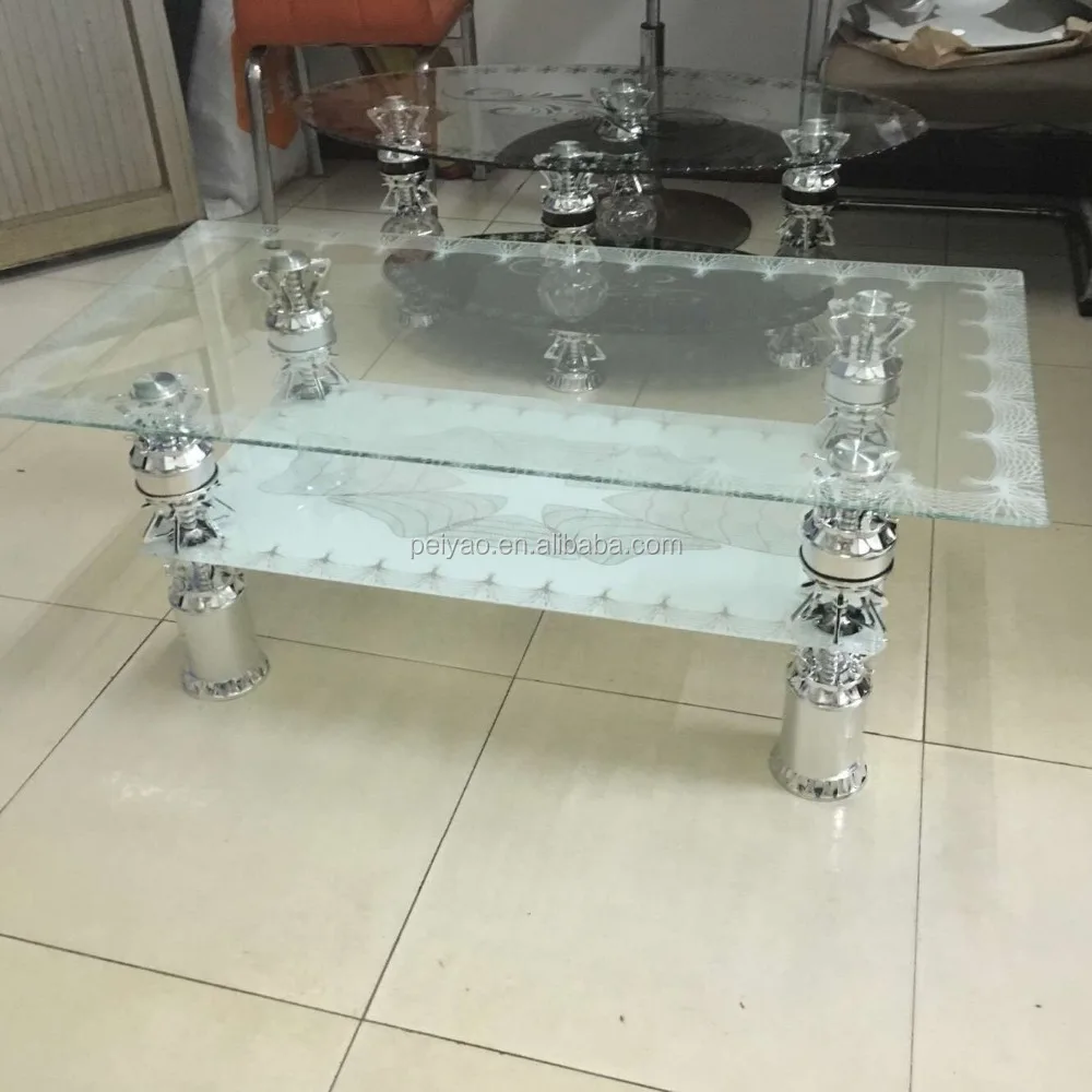 Tempered Glass Coffee Table for India market