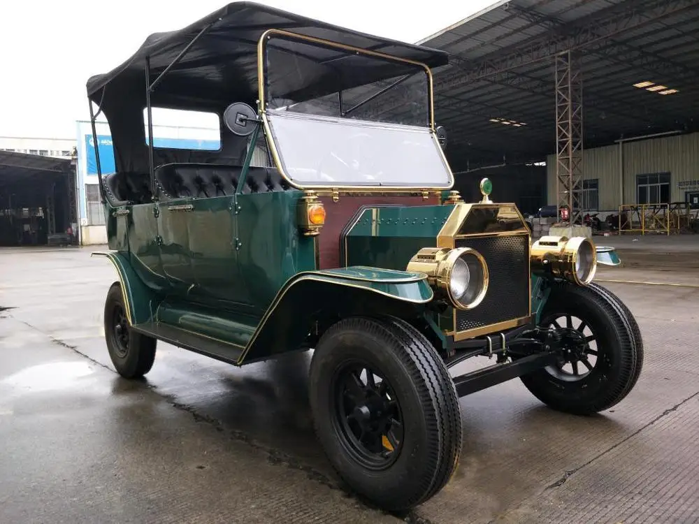 Europe Old style Design Electric Sightseeing Shuttle Car for community park