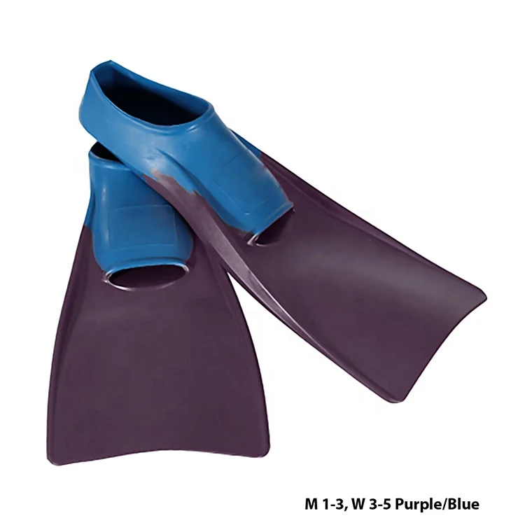 Rubber surf fin, Diving fin monofin, Fins diving swimming training