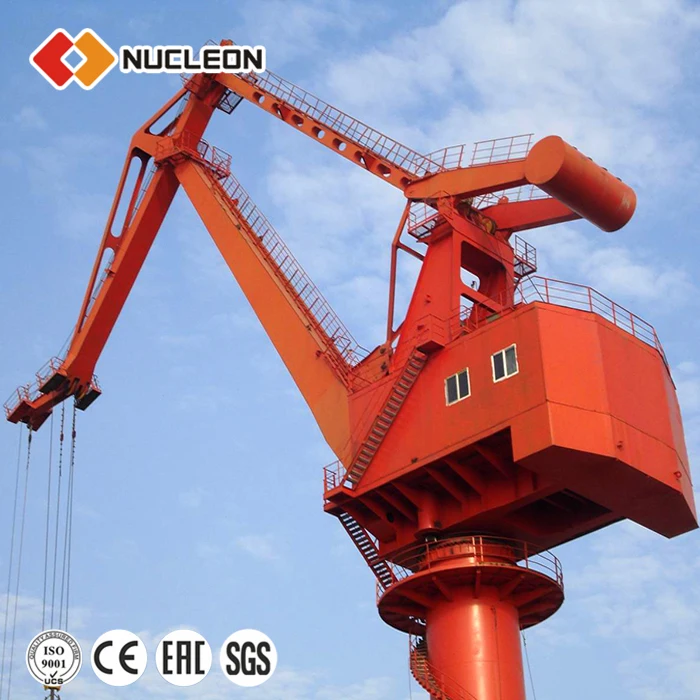  Портальный кран Nucleon морской пьедестал палубе Кливер