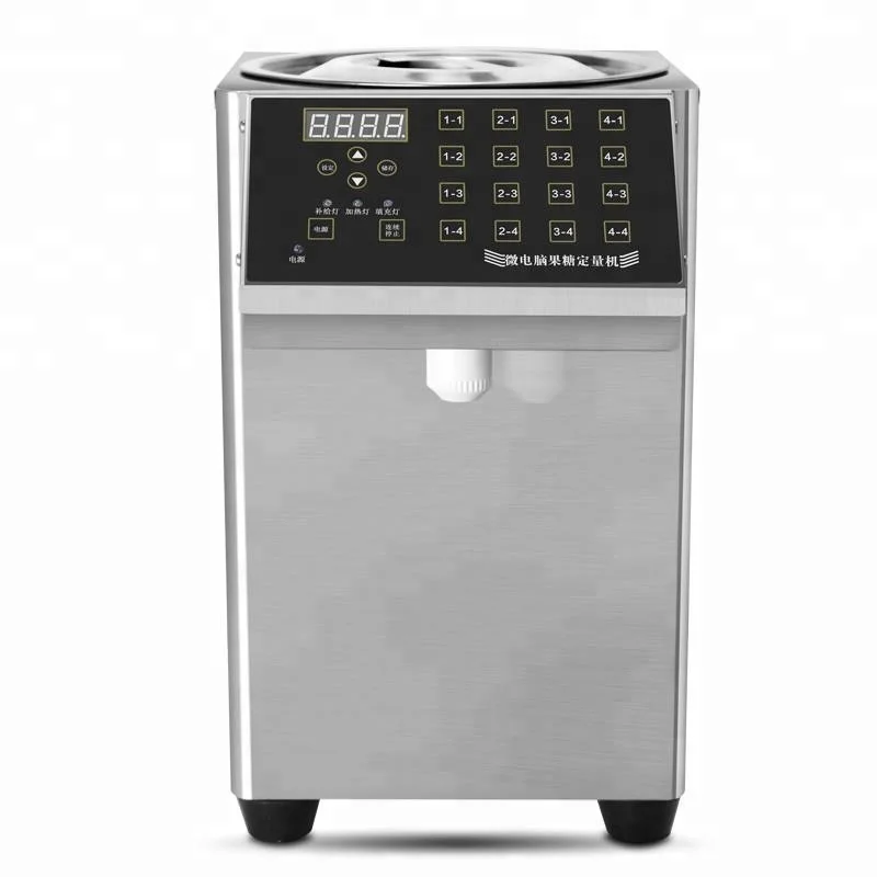 
Full stainless steel material syrup dispenser Liquid sugar dispenser Syrup dispenser 