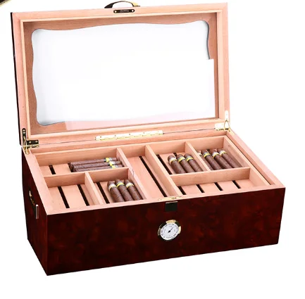 Hot Selling Wood Cigar Humidor Cabinet Cigar Humidor