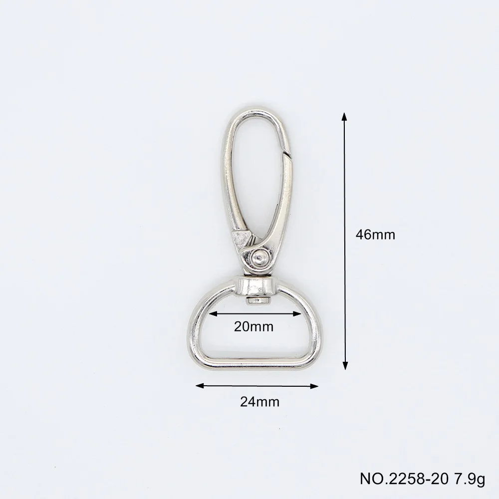 Hot sale Handbag metal claw lobster clasps spring snap hooks