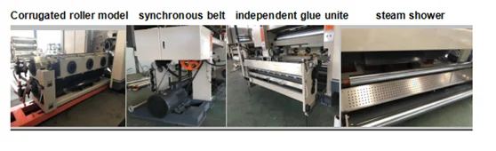 Fast change roller machine 360 model cassette type single facer machine