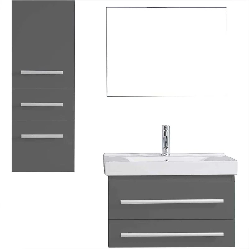 
Wholesale modern style wall-mounted bathroom cabinet ghana bathroom vanities 