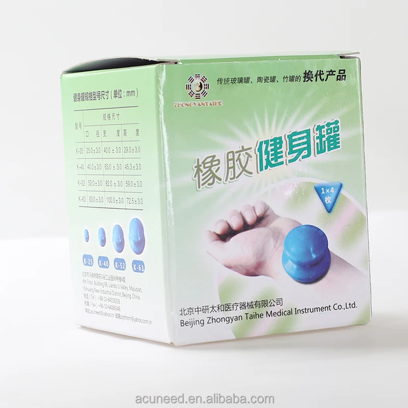 Вакуумные банки для акупунктуры, Набор банок для массажа, пластиковые банки для вакуумной терапии