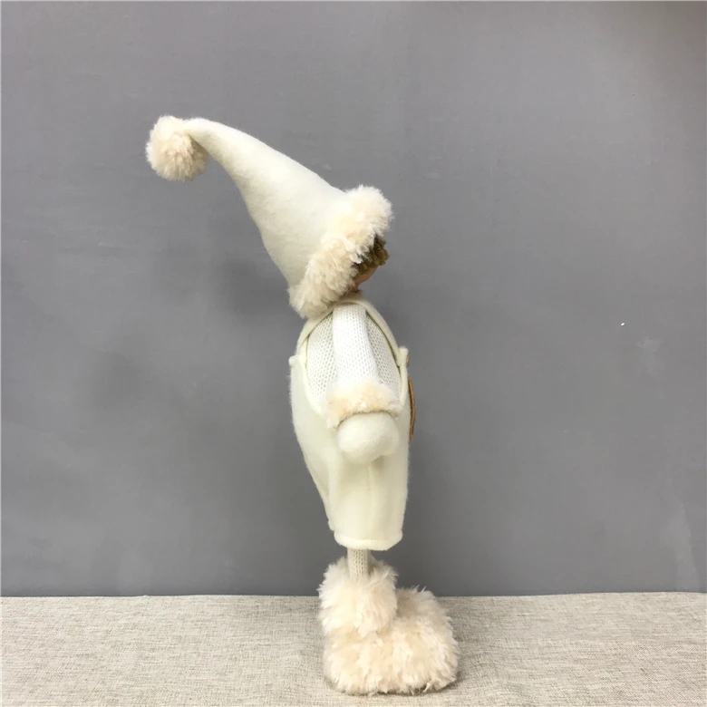 Лидер продаж, украшение для стола, вязаная шерстяная пряжа, рождественские подарки для девочек, плюшевая кукла с подтяжками, юбка для домашнего декора