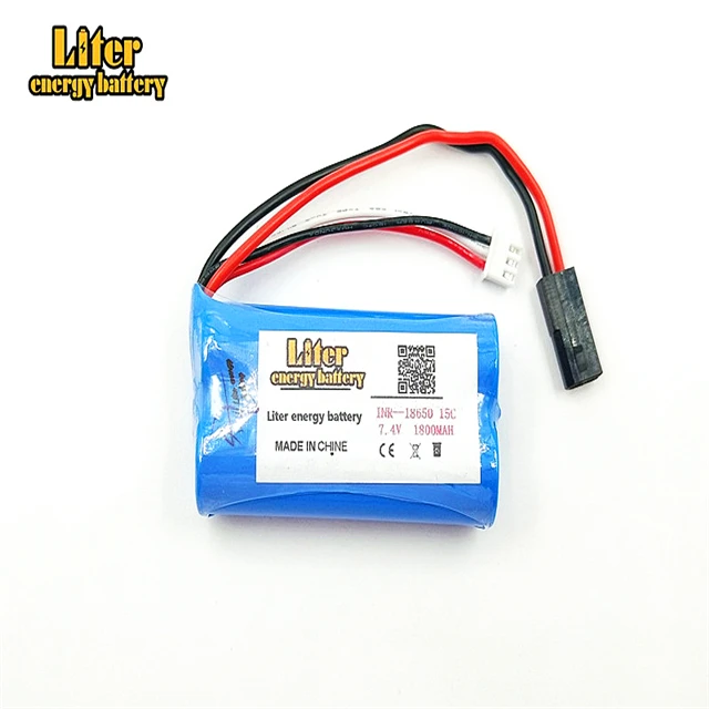 7,4 V 1800mah 15c 18650 power литиевая батарея 1800Mah аккумулятор для дистанционного управления вертолетом