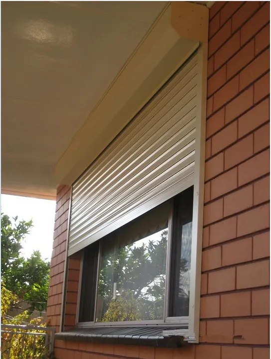 custom size metal roll up security shutters windows