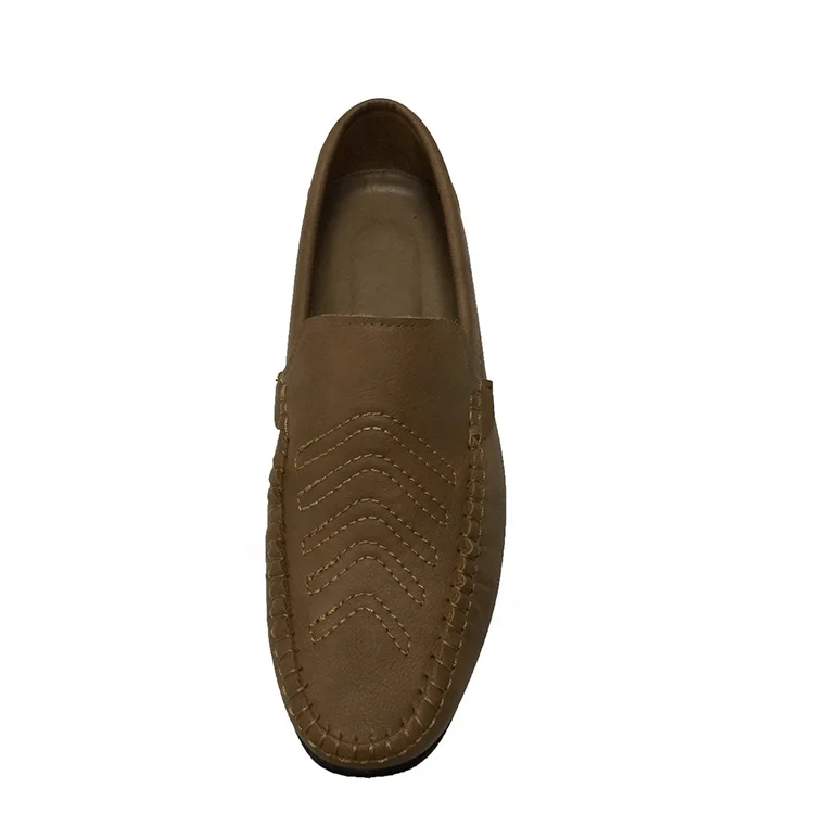 2019 Flat Casual Leather Loafers Men Soft Moccasins Shoe For Driving