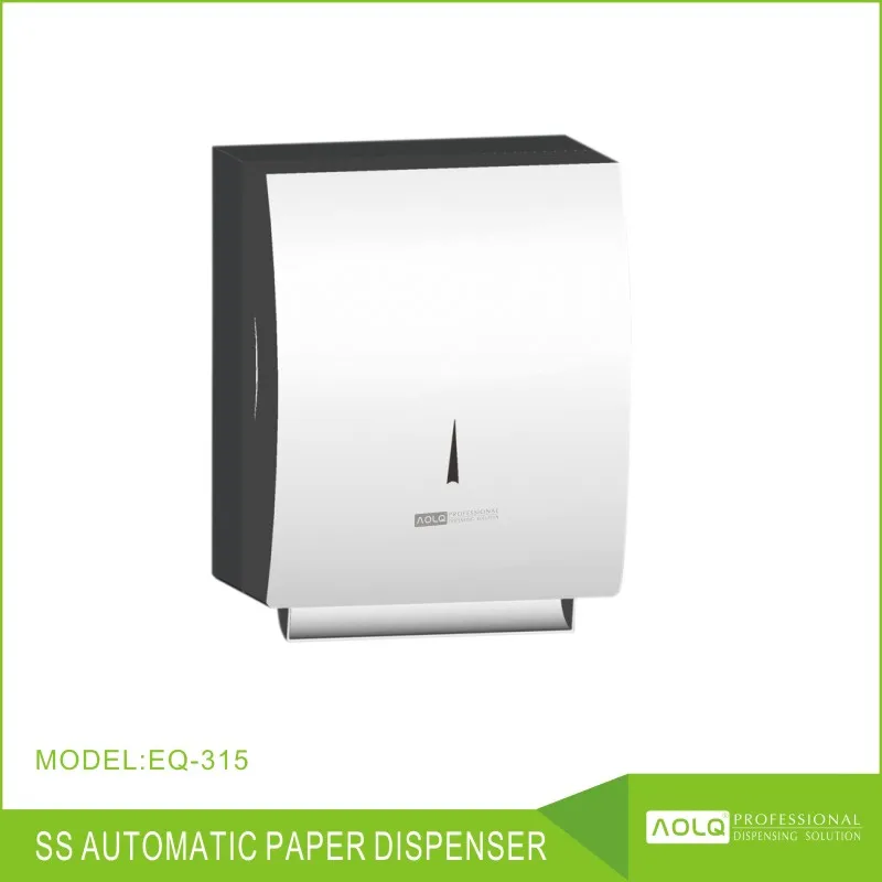 Умная Система настенная полка из нержавеющей стали для Hands Free Автоматический ИК-датчик бесконтактной рука протрите полотенцем дозатора