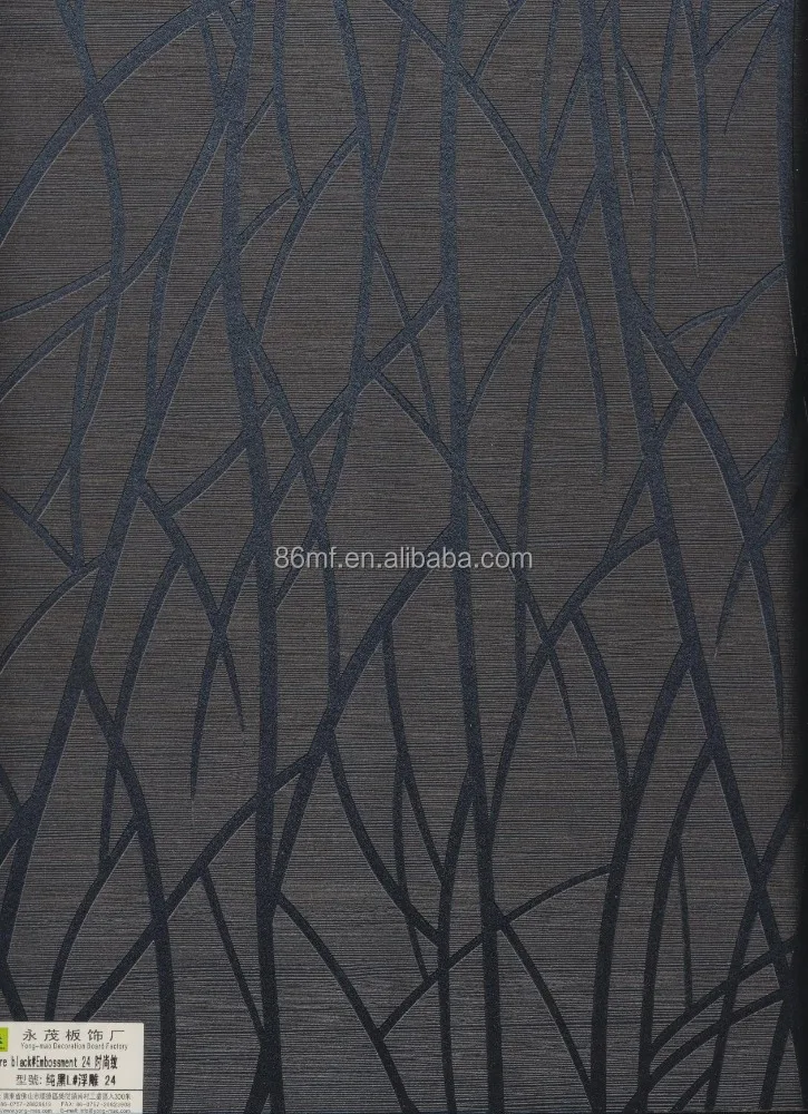 
3d emboss texture melamine decorative wood panel 