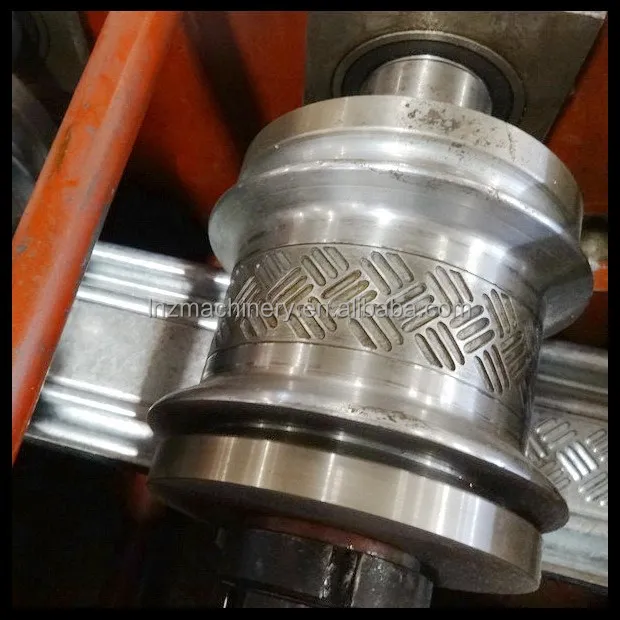 LMS perforating door roller shutter slats equipment roll forming machine