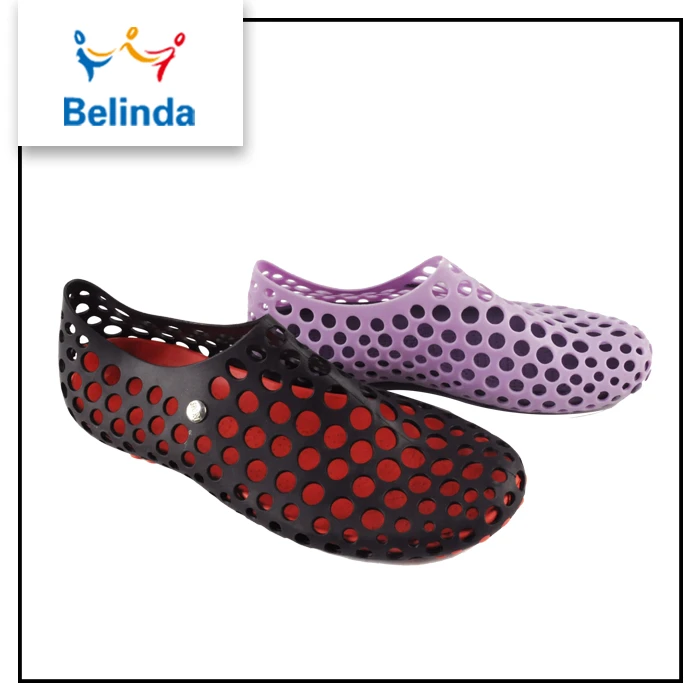 Jieyang обувь пластиковые новейшие разработки фантазии воды пены eva сабо для женщин