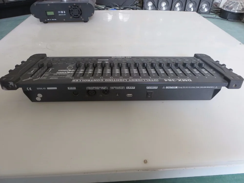 DMX384 Light Controller Wireless DMX512 DJ Disco Stage Dimmer Console