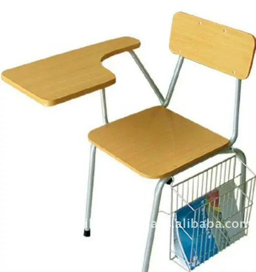 Wooden Sketch Chair/School Furniture with Tablet,High School Furniture Classroom Chairs