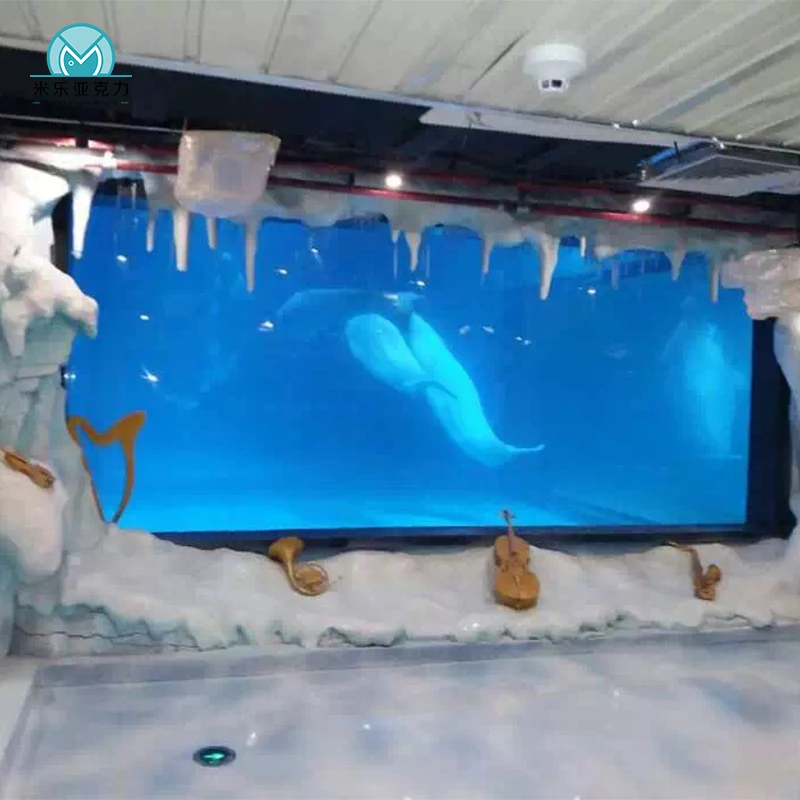 Goods in stock acrylic large aquarium