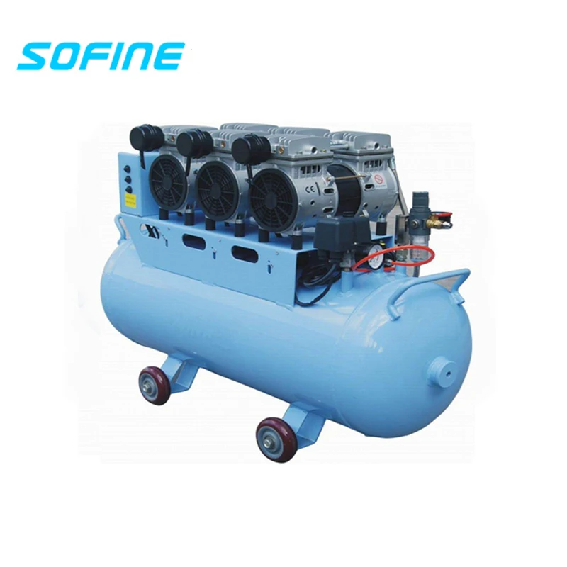 Dynair Silent Dryer Silent Oilless Dental Air Compressor for Dental Unit with CE