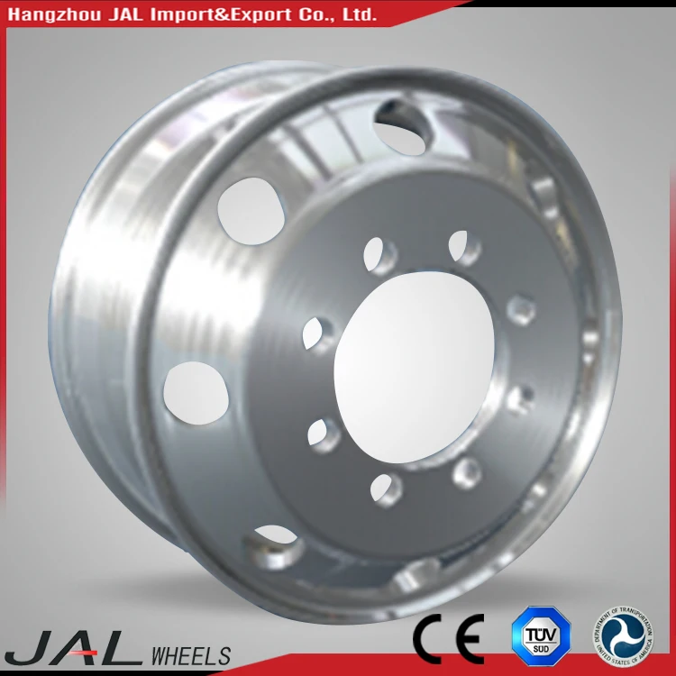 Promotional Widely Used Silver Color Truck Wheel High 17.5 Truck Rims